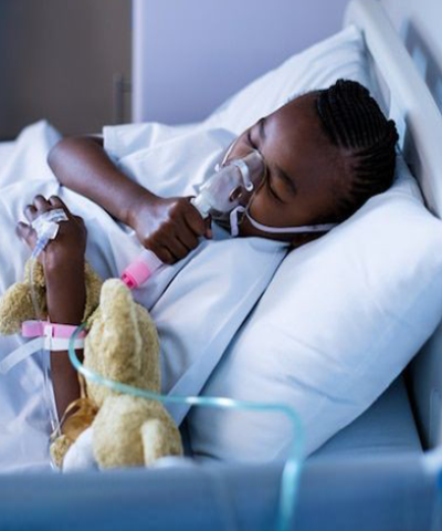 black child being admited into hospital-sesson 6